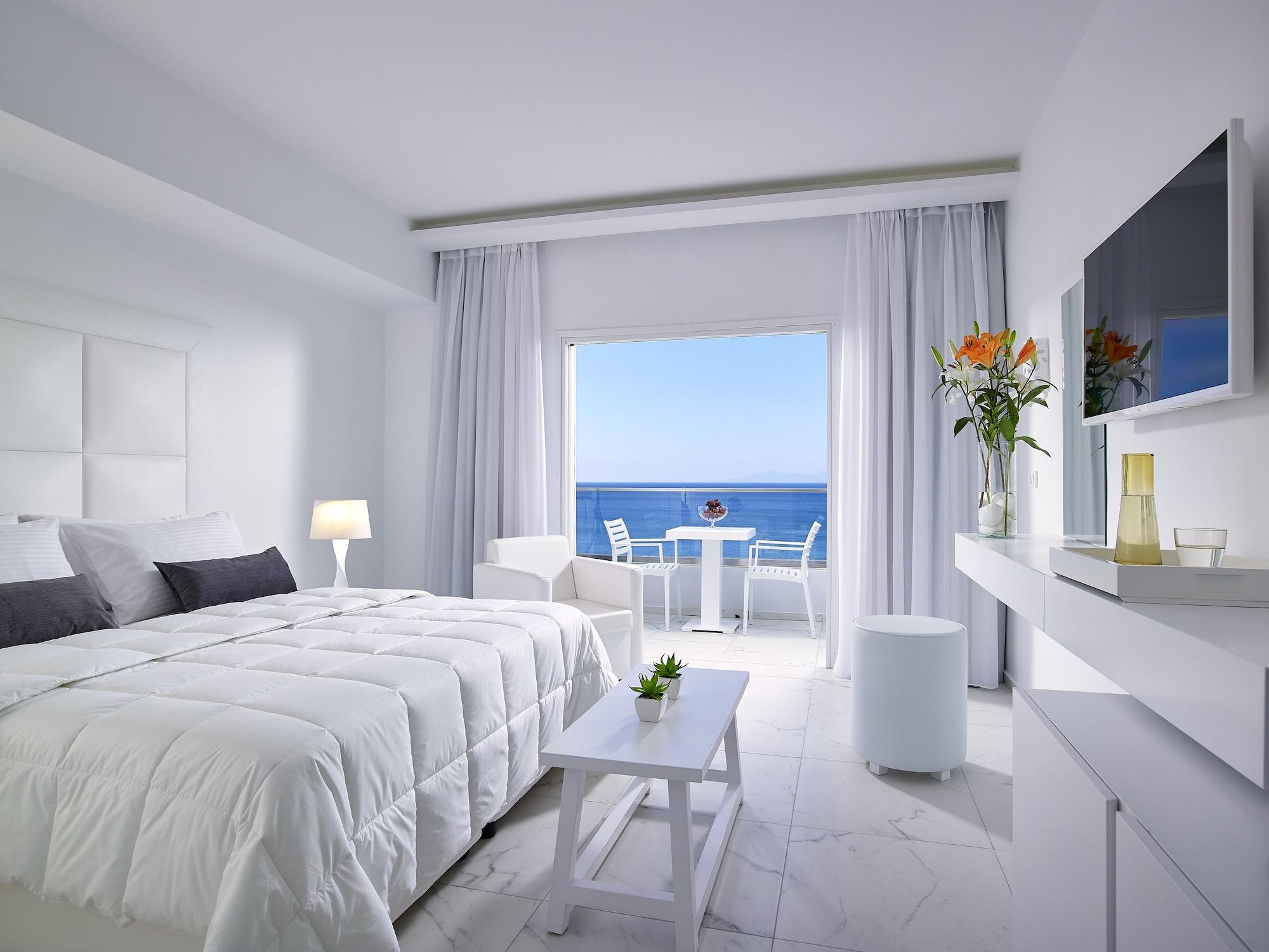 Dimitra Beach Hotel & Suites Агиос-Фокас Экстерьер фото