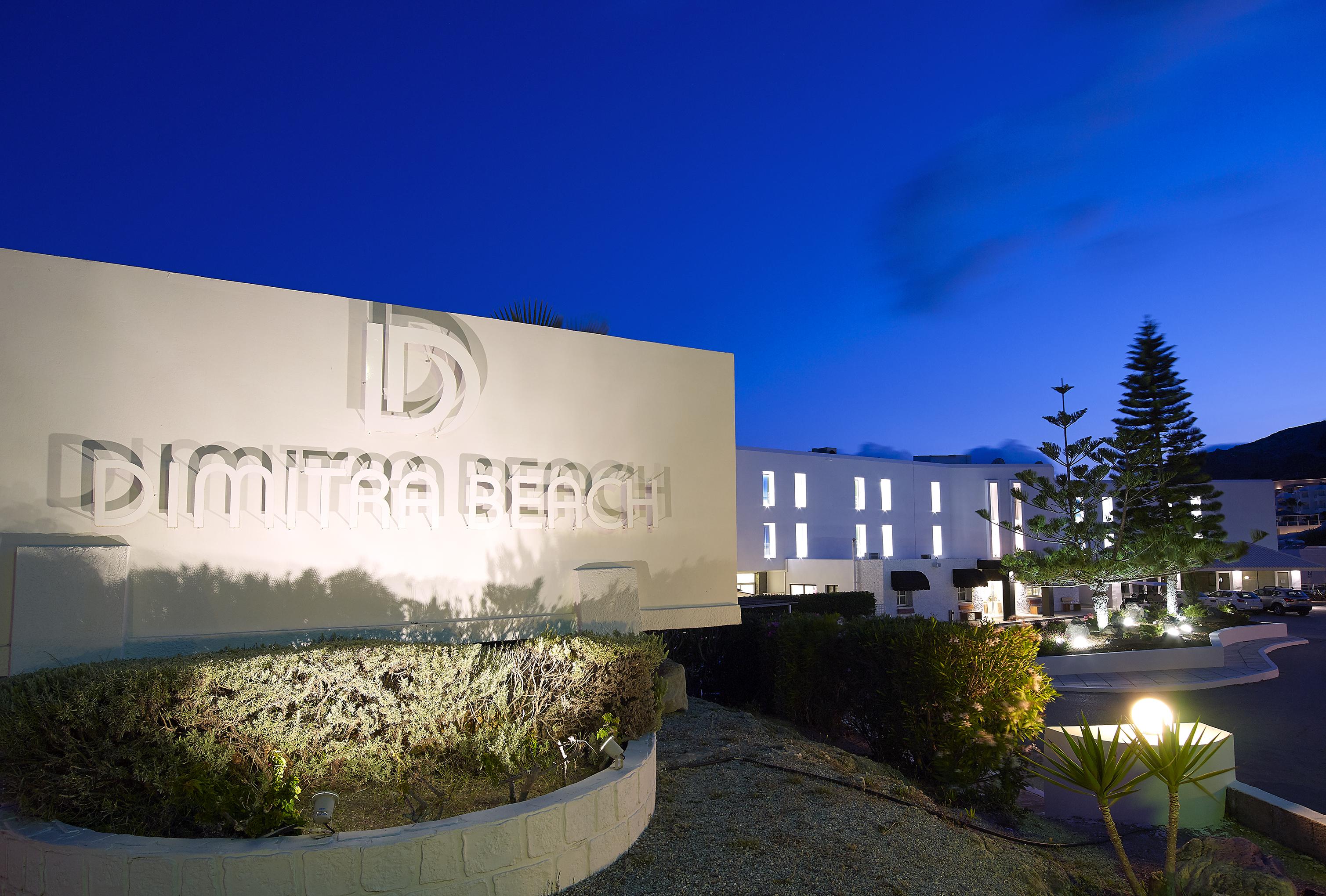 Dimitra Beach Hotel & Suites Агиос-Фокас Экстерьер фото