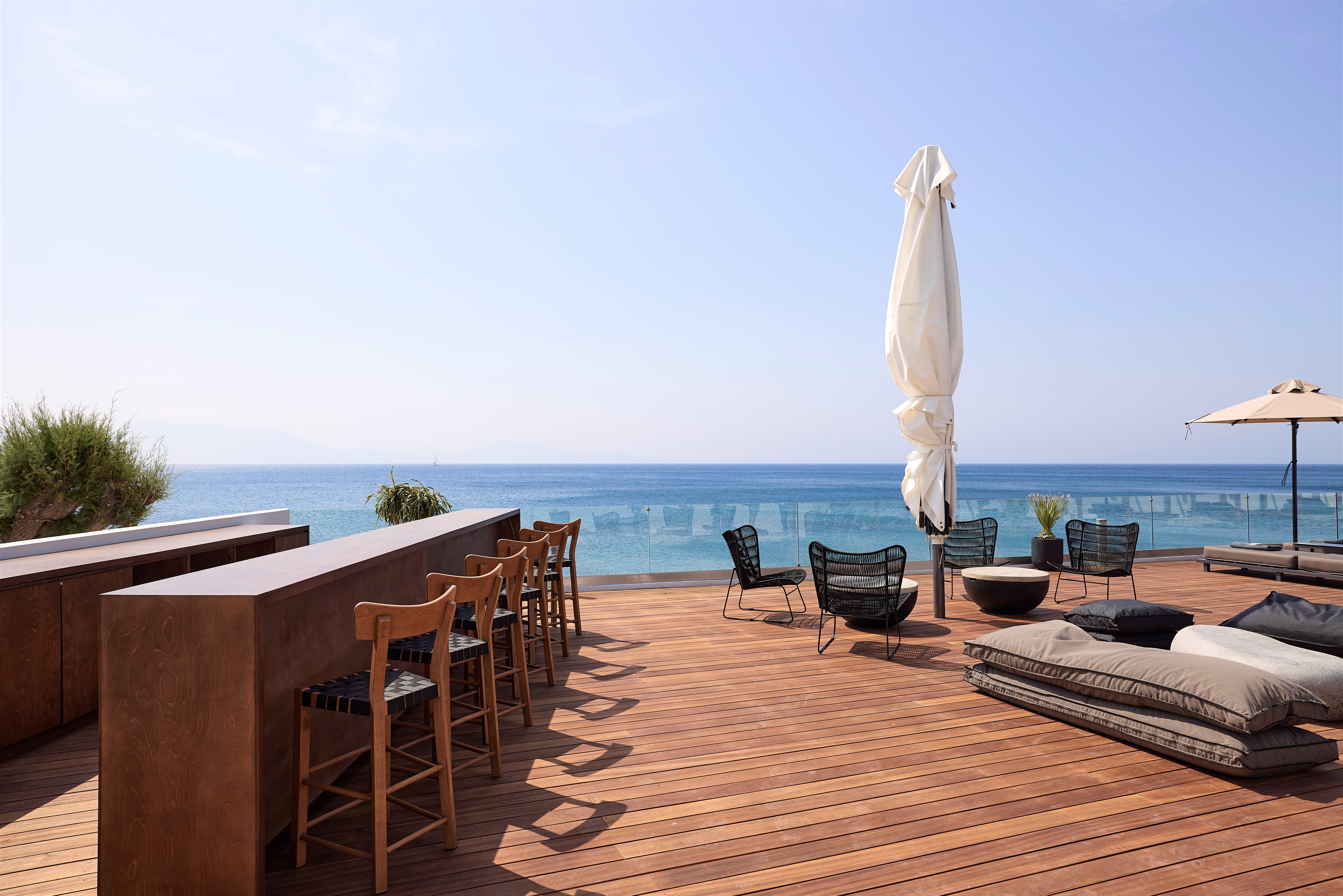 Dimitra Beach Hotel & Suites Агиос-Фокас Экстерьер фото