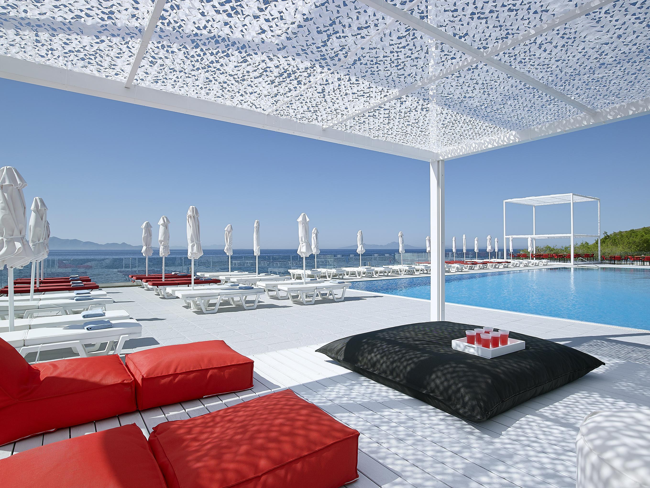 Dimitra Beach Hotel & Suites Агиос-Фокас Экстерьер фото