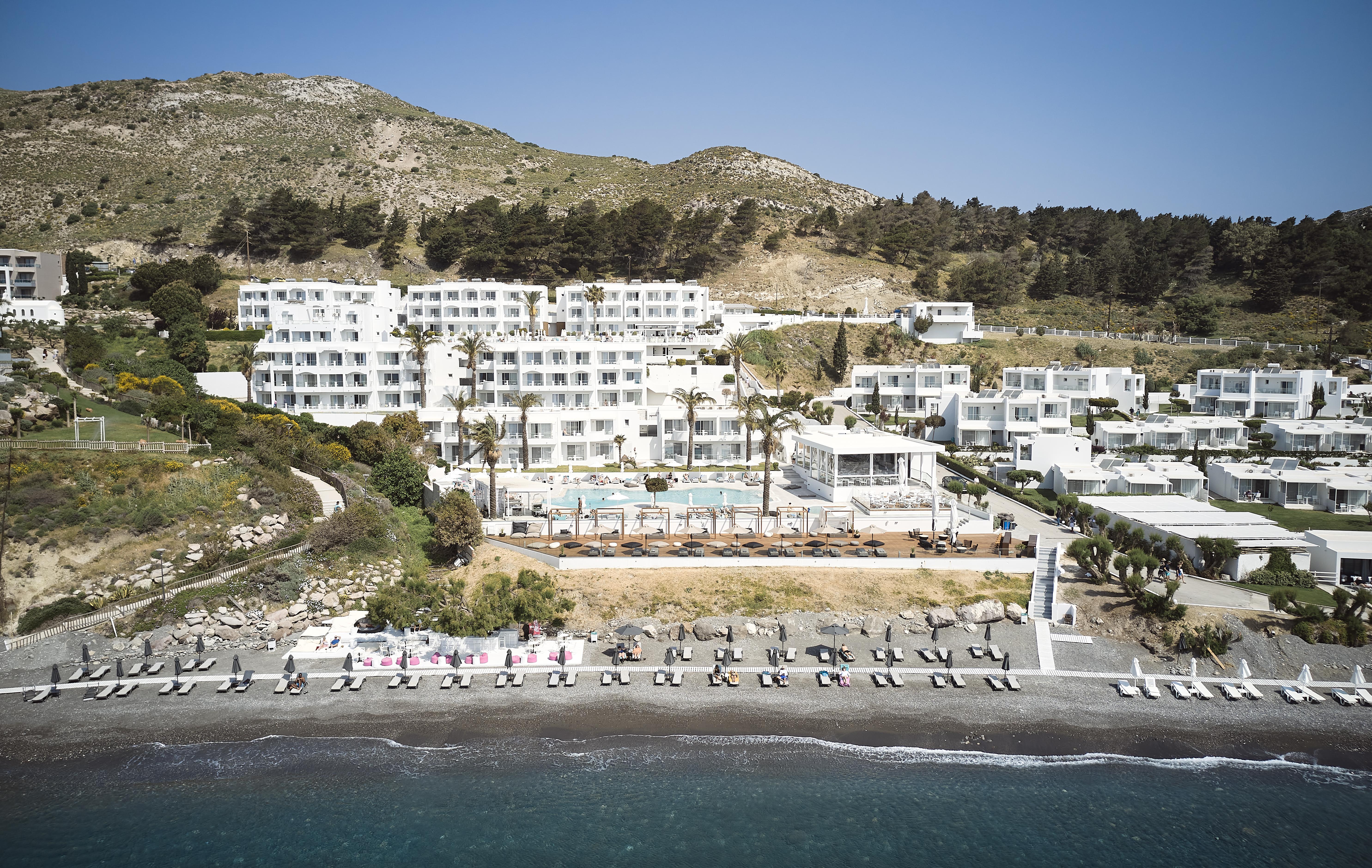 Dimitra Beach Hotel & Suites Агиос-Фокас Экстерьер фото