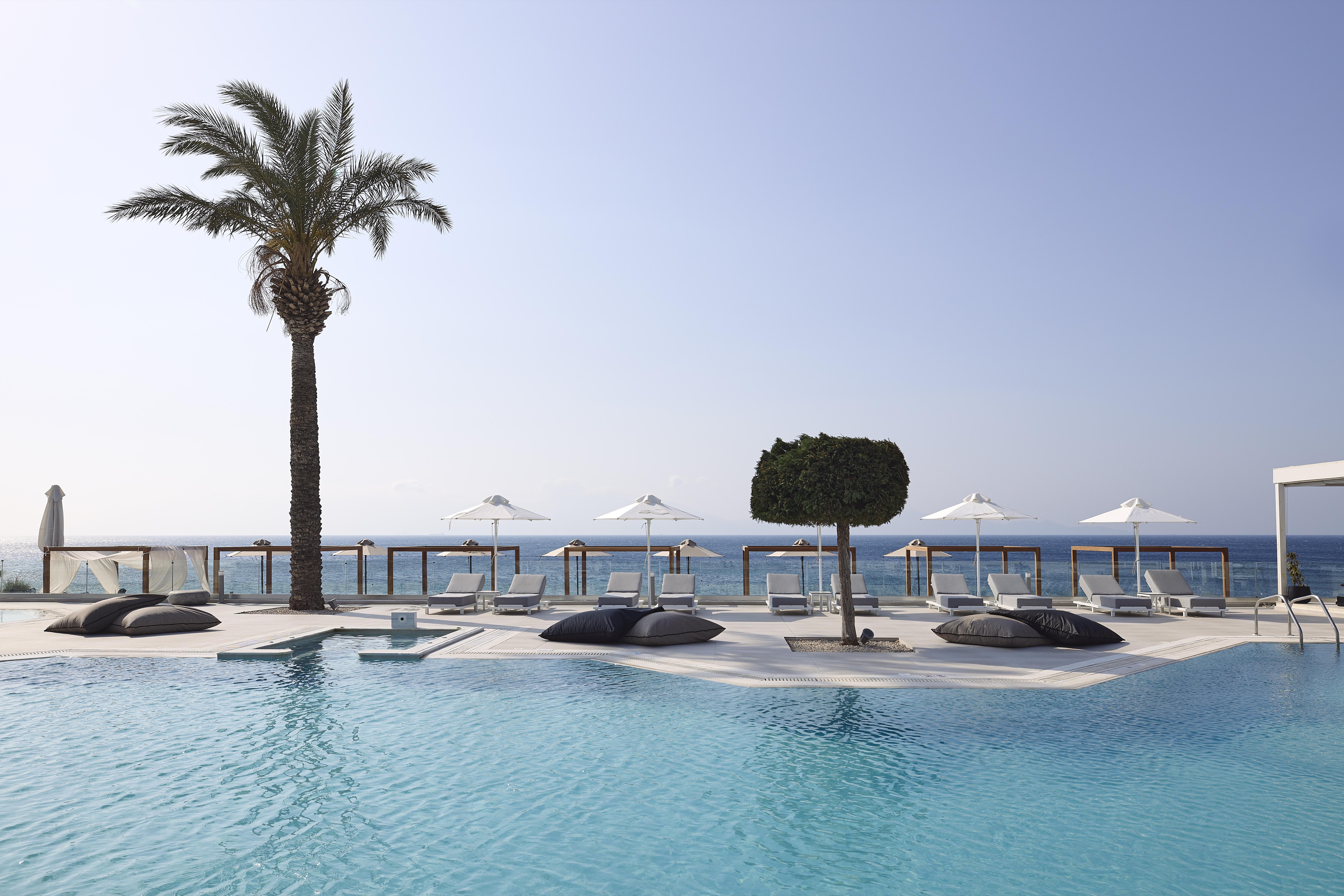 Dimitra Beach Hotel & Suites Агиос-Фокас Экстерьер фото